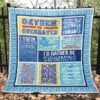 Oxygen Is Overrated Quilt Blanket Aq55  Quilt
